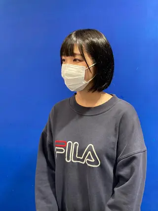 ショート カラー 渡邉 燎のヘアスタイル