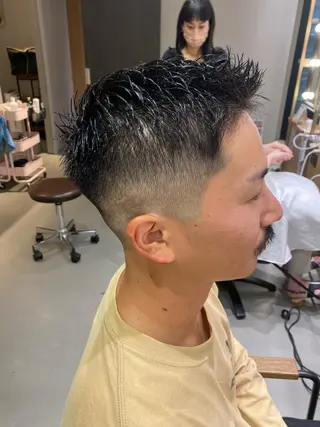 ショート メンズ unopulir 景山 凌のヘアスタイル