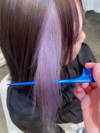 ミディアム カラー 髙原菖💎 カラーモデル募集中のヘアスタイル
