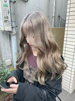 ロング 🎀 原宿/ブリーチ 🎀 ♡Reina♡のヘアスタイル