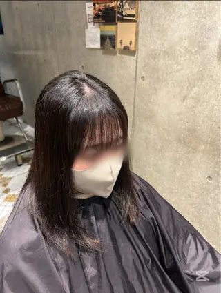 ミディアム 渋谷/縮毛矯正✨ 惺虎のヘアスタイル