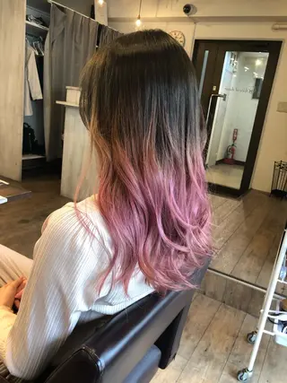 セミロング カラー 美髪・艶髪特化美容師 RYOJIのヘアスタイル