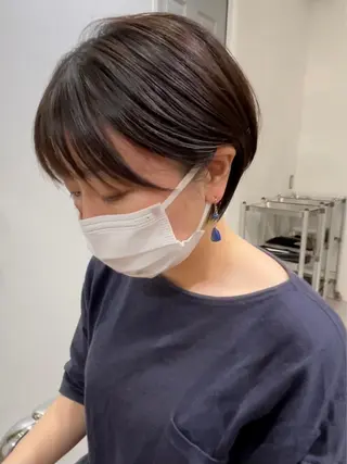 ショート 表参道【髪質改善】 宮嶋勇太のヘアスタイル