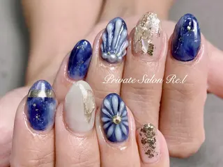 ネイル モチの良さ◉ フィルインネイル♡のネイルデザイン