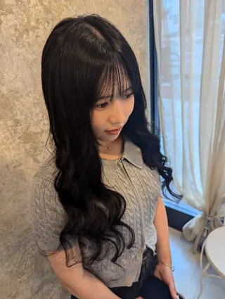 ロング Wakita Masakiのヘアスタイル