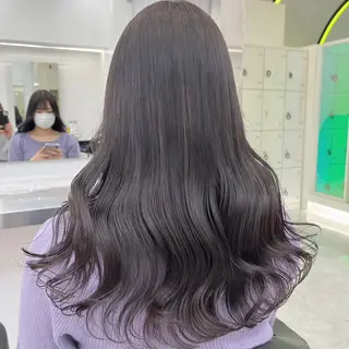 ロング カラー ヘアアレンジ 縮毛矯正🤍 ボブ/ HIKARIのヘアスタイル