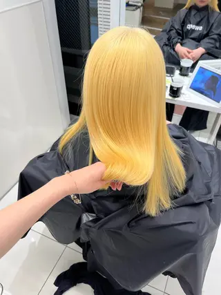 ロング りおな/髪質改善/ カラー /平尾のヘアスタイル