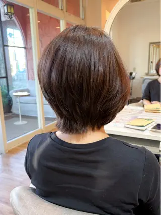 ショート 石平 暖のヘアスタイル