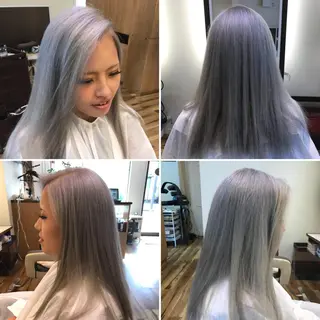 ロング カラー 松岡 辰弥のヘアスタイル