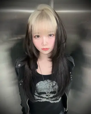 ロング カラー 🥀モテ髪レイヤー 職人🥀のヘアスタイル