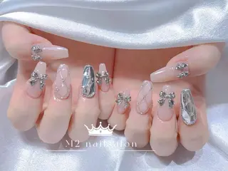 ネイル 長さだし専門店 M2　rikaのネイルデザイン