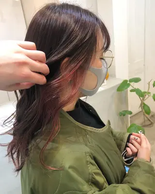 ミディアム Ravo 西村 優花のヘアスタイル
