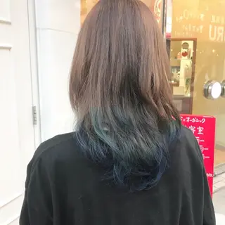 ミディアム カラー 🫟Blanco🫟 Color&Careのヘアスタイル