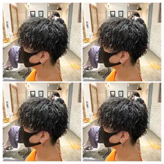 パーマ メンズ メンズパーマ特化 望月謙二郎のヘアスタイル