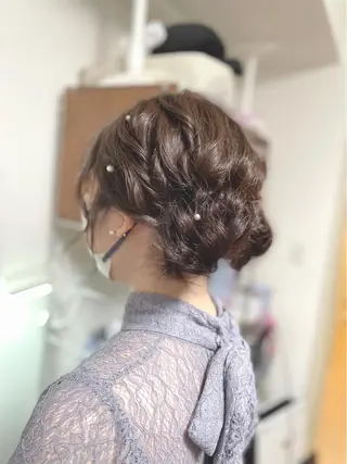 ヘアアレンジ イーチブライト EachBrightのヘアスタイル