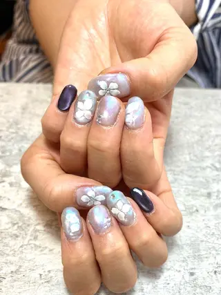 ネイル 岸本 郁美のネイルデザイン