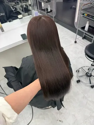 ロング カラー 🥂上品ワンホンヘア 🥂nozomiのヘアスタイル