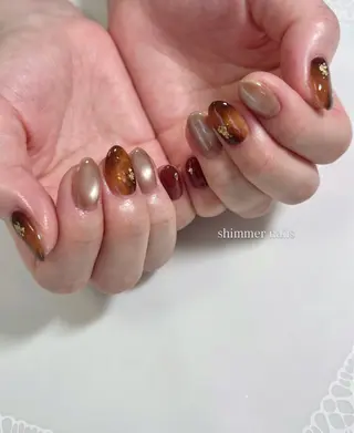 ネイル shimmer nailsのネイルデザイン