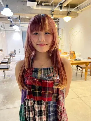 ロング 🎀抜け感ナチュラル 🎵asuna🪽のヘアスタイル