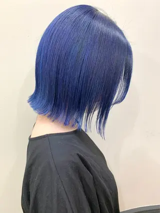 ショート 退色まで透明感ある ダブルカラー/リクのヘアスタイル
