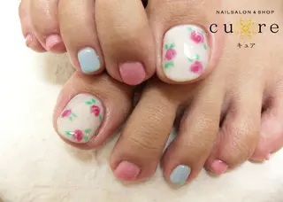ネイル ショート ネイルサロン Cureのネイルデザイン