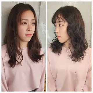 ミディアム Stirmaison RYUSEIのヘアスタイル