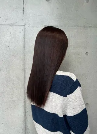ロング カラー ヘアアレンジ ボブ艶モテカラー🫧 カリンのヘアスタイル