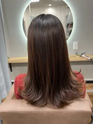 セミロング TELA HAIR 幕張本郷店　千尋のヘアスタイル