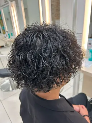 パーマ メンズ 田代 祐太のヘアスタイル