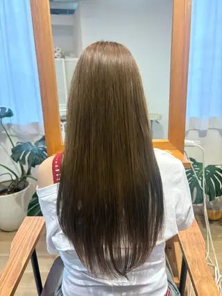 ロング カラー モデル募集/ yuna🤍🎀のヘアスタイル