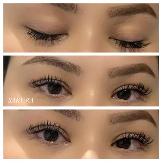 マツエク・マツパ EYE405 SAKURAのマツエク・マツパデザイン