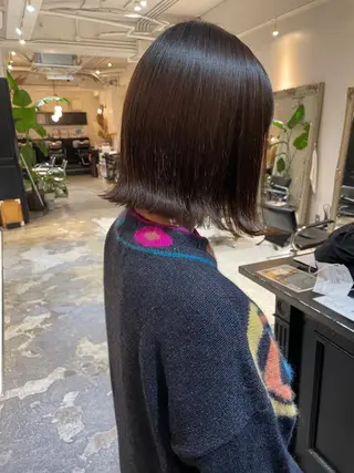 ショート カラー パーマ ヘアアレンジ くびれレイヤー/艶 カラー　MADOKAのヘアスタイル
