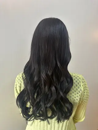 ロング パーマ 垢抜け特化 ひなり🥀のヘアスタイル