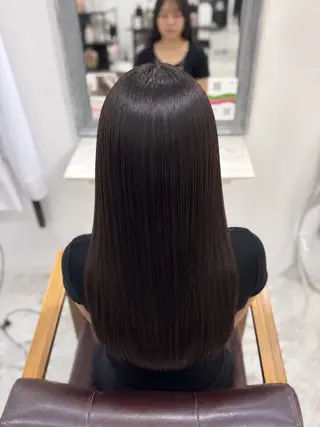 ロング 森元 優衣のヘアスタイル