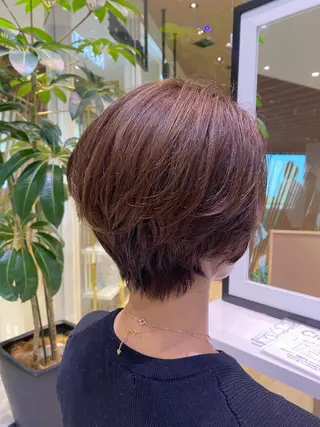 ショート カラー 内藤 裕真 k-twoのヘアスタイル