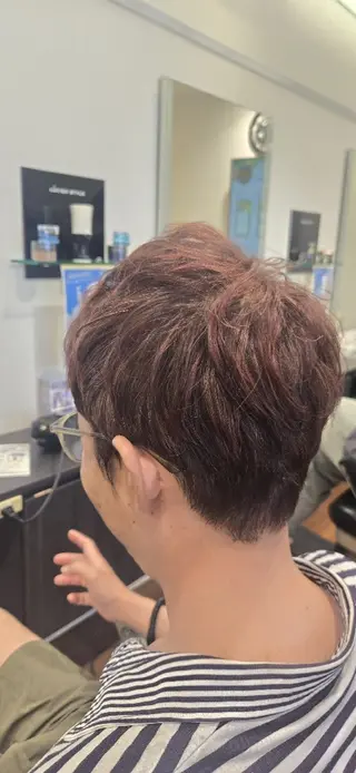カラー メンズ 🌟Cube 東山 侑以🎮𓈒⋆͛のヘアスタイル