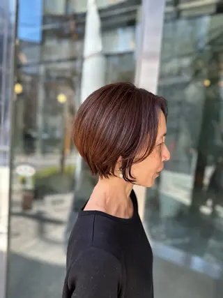 ショート 帖佐 明浩のヘアスタイル