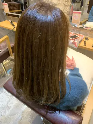 ロング カラー 塚本 昂のヘアスタイル