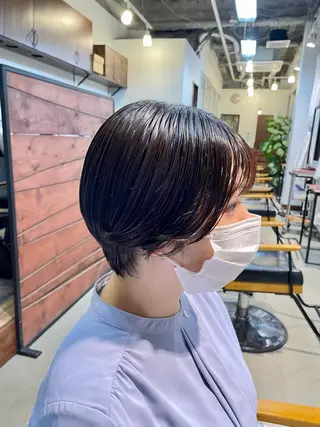 ショート カラー ✨菅近 湧太✨のヘアスタイル