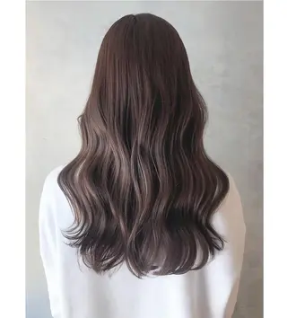 カラー パーマ ヘアアレンジ ロング ITbyALBUM 浦和店のヘアスタイル
