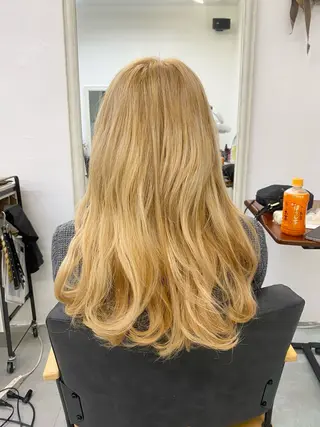 ロング カラー doc. 和田のヘアスタイル