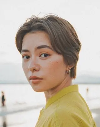 ショート ハイライト/ショート 松倉のヘアスタイル