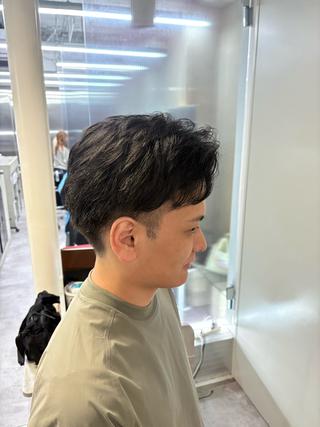 メンズ あゆな\メンズカット \髪質改善のヘアスタイル