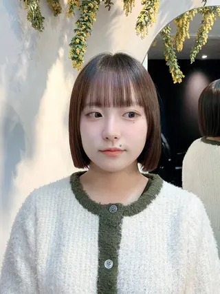 ショート 【ツヤ髪特化】 スズキアキエのヘアスタイル