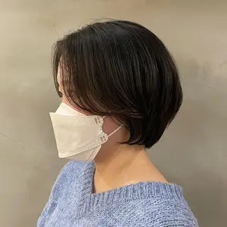 ショート 💗暖色/艶カラー/ レイヤー/栗原萌希のヘアスタイル