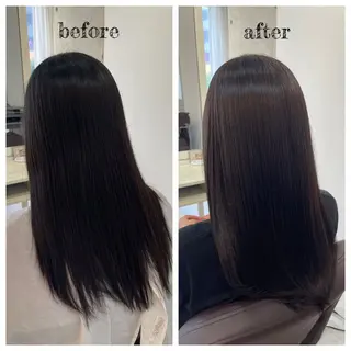 ロング カラー PutiLuca 浅川のヘアスタイル