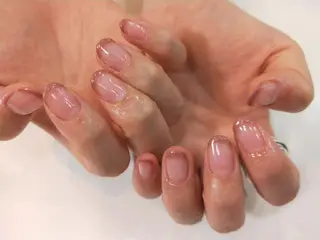 ネイル はばすみれ🎀ﾈｲﾙ 光ﾌｪｲｼｬﾙ ﾍｱのネイルデザイン