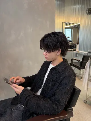 パーマ メンズ ✂︎SAITOU AKIRA✂︎のヘアスタイル