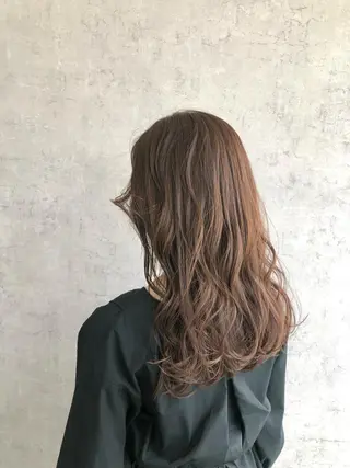 ロング カラー ヘアアレンジ ネイル マツエク・マツパ エビスザキレン/メン ズ/心斎橋🌳のヘアスタイル