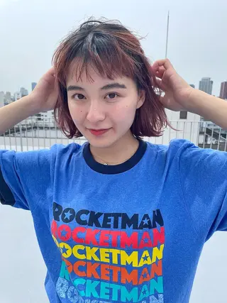 ミディアム カラー パーマ ヘアアレンジ メンズ キッズ ネイル マツエク・マツパ アイブロウ tatsumi/ボブ ウルフ/レイヤーのヘアスタイル